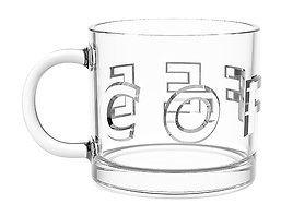 Jogo de Canecas de Chá e Café de Vidro Transparente 320ml Hauskraft Coffee 3 Peças - 3