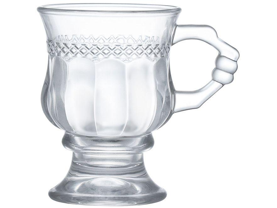 Jogo de Canecas de Vidro 140ml Hauskraft Lorena 3 Peças - 1