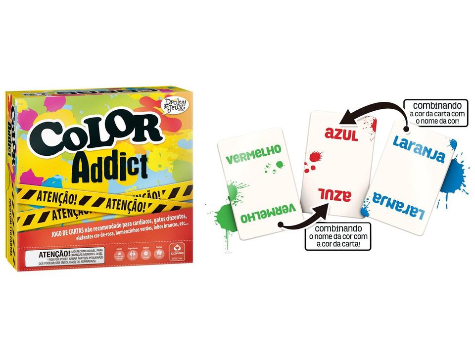 Jogo de Cartas Color Addict Copag 110 Cartas - 5