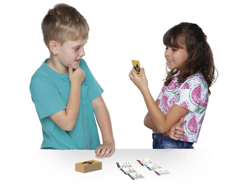 Jogo de Cartas Game Office Quiz Disney Pocket - 1