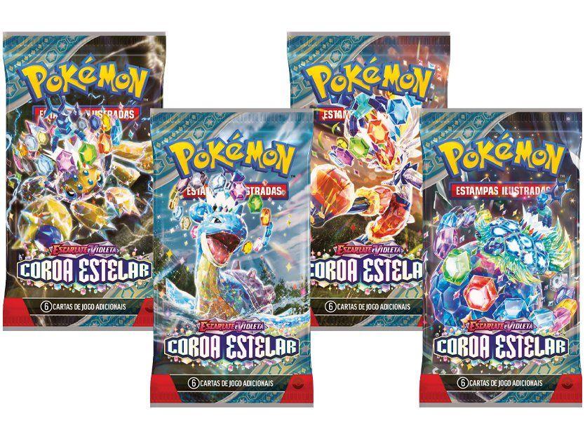 Jogo de Cartas Pokémon Estampas Ilustradas - 1