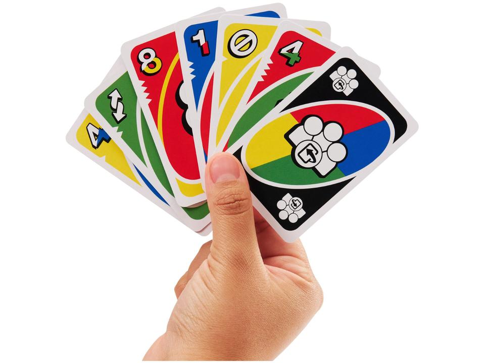 Jogo de cartas UNO Flex com ações personalizáveis Mattel - 3
