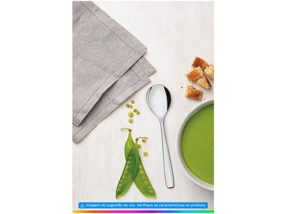 Jogo de Colher Aço Inox Tramontina Amazonas 6 Peças - 1