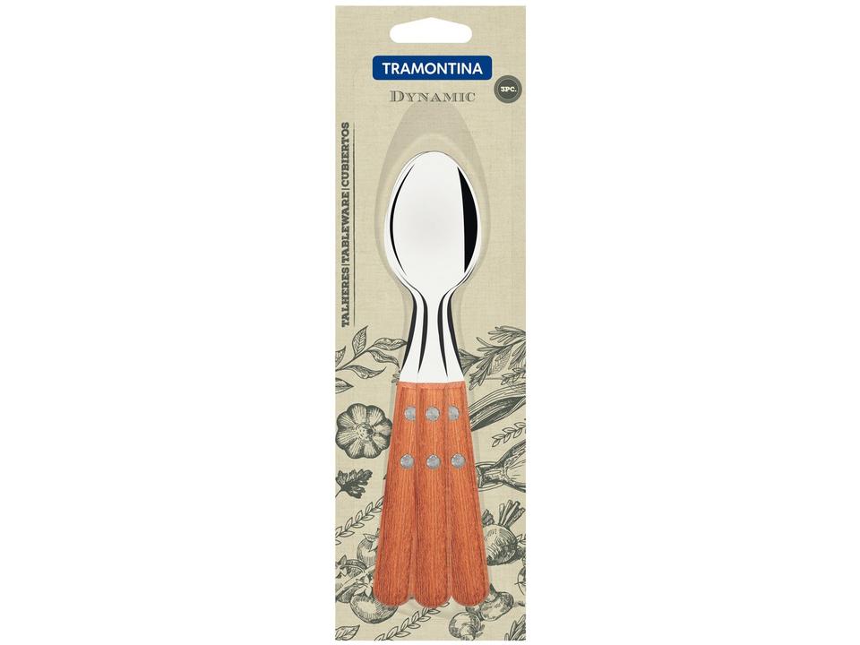Jogo de Colher Tramontina Dynamic Castanho 3 Peças - 3