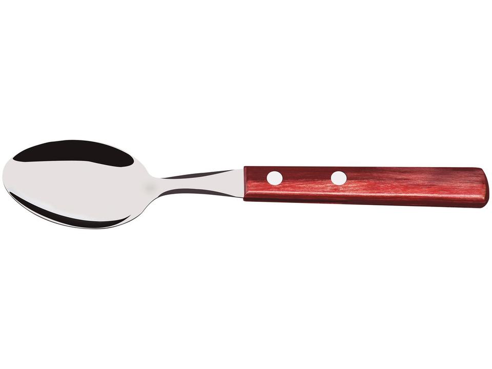 Jogo de Colher Tramontina Polywood Vermelho - 2