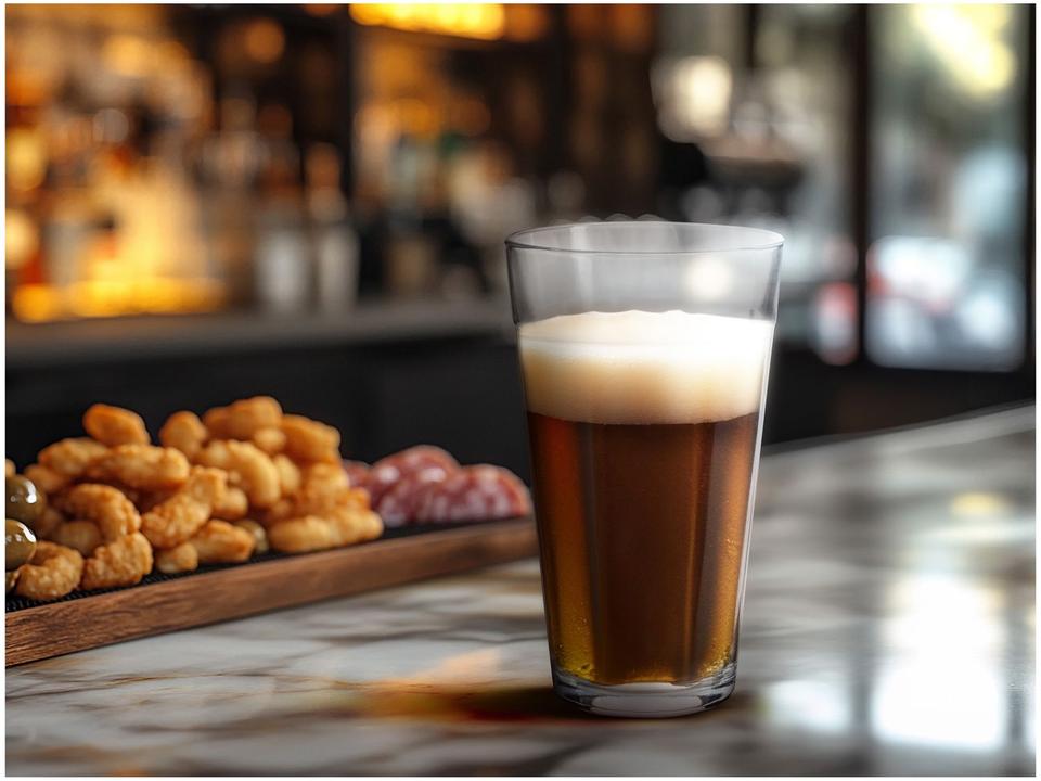 Jogo de Copos de Vidro 450ml 6 Peças Nadir Americano Long Drink - 1