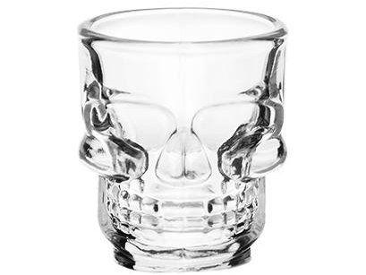 Jogo de Copos de Vidro de Shot 50ml 6 Peças Hauskraft Caveira - 1