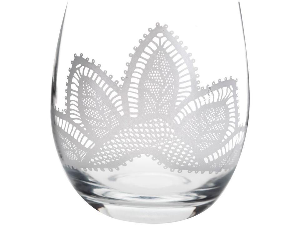 Jogo de Copos de Vidro Mandacaru Martha Medeiros 500ml 6 Peças - 7