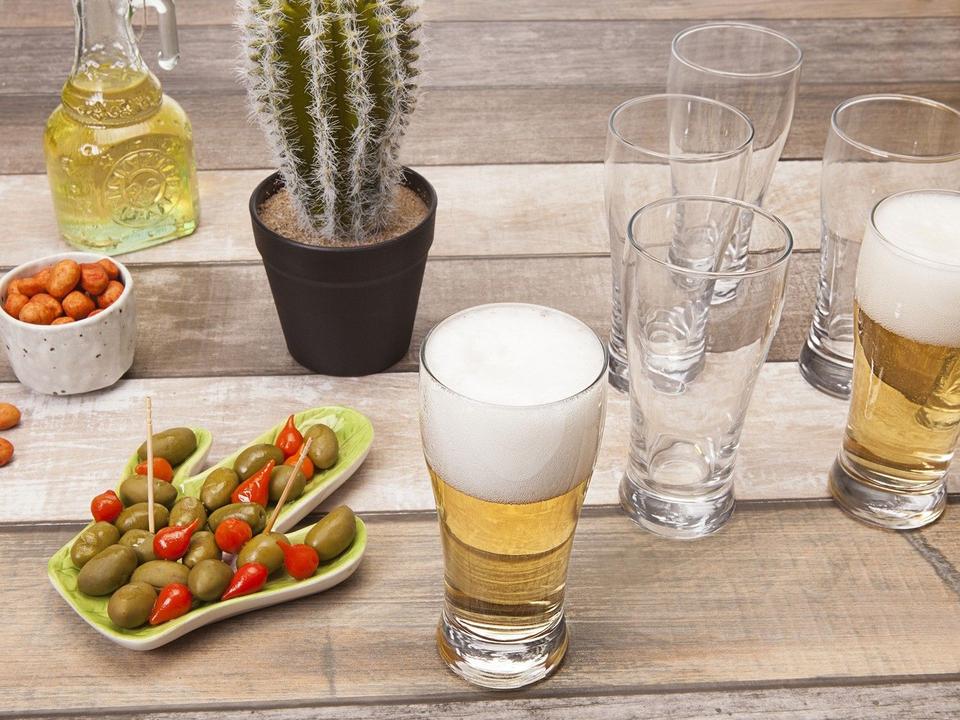 Jogo de Copos de Vidro para Cerveja 200ml - 1