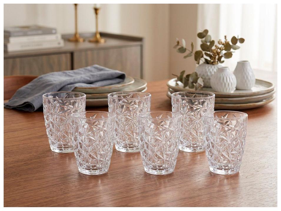 Jogo de Copos de Vidro Transparente 290ml 6 Peças Hauskraft Levante - 2
