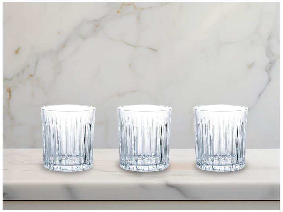 Jogo de Copos de Vidro Transparente 330ml 6 Peças Haus Concept Imperial - 1