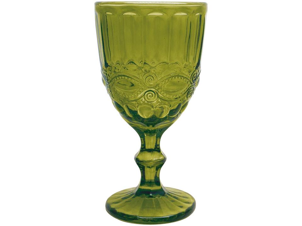 Jogo de Copos de Vidro Verde 330ml 6 Peças - 1