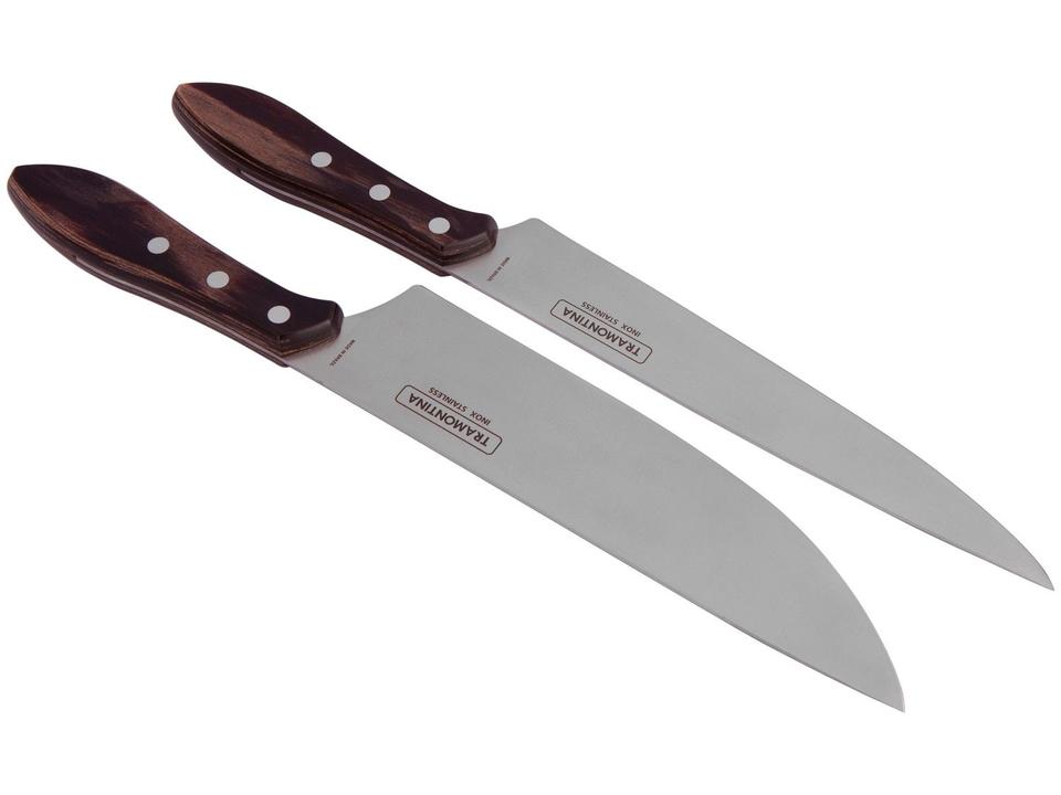 Jogo de Facas Churrasco Tramontina Inox com Suport - 3