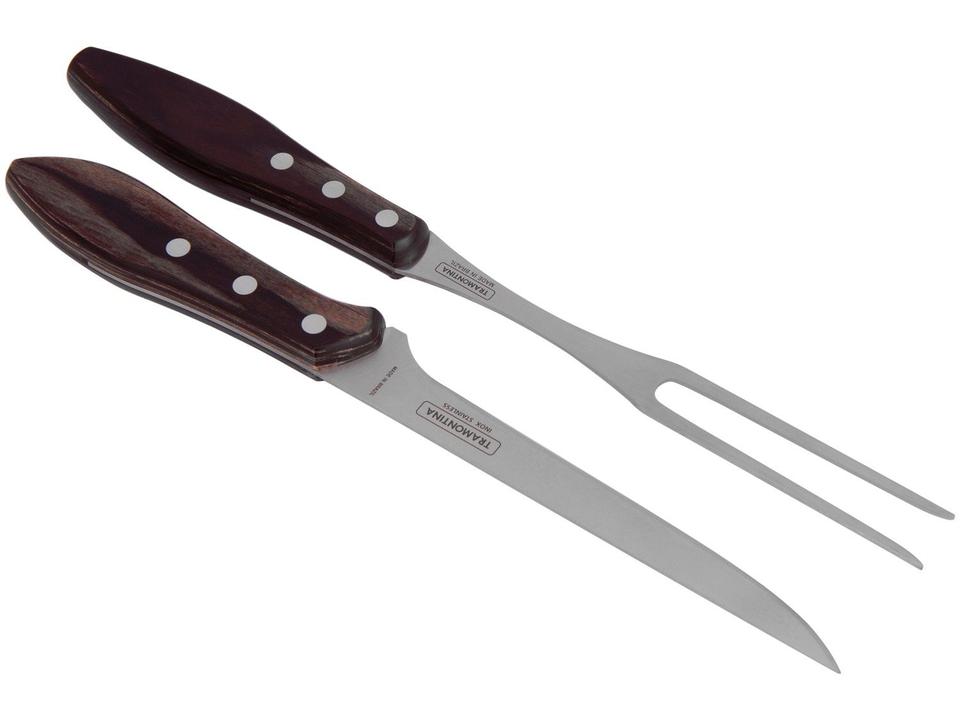 Jogo de Facas Churrasco Tramontina Inox com Suport - 4