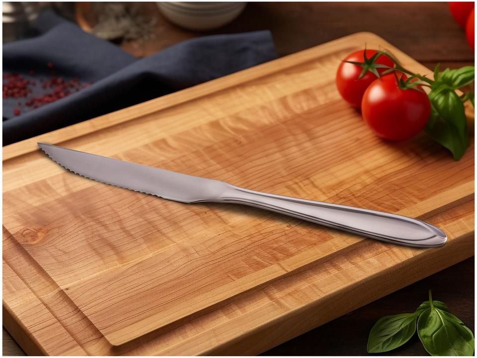 Jogo de Facas para Churrasco Tramontina Inox Laguna 66906181 3 Peças - 1