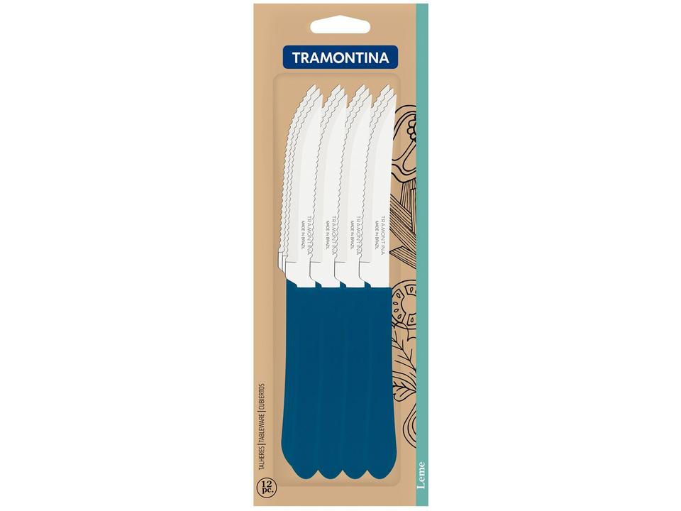 Jogo de Facas para Churrasco Tramontina Inox - 2