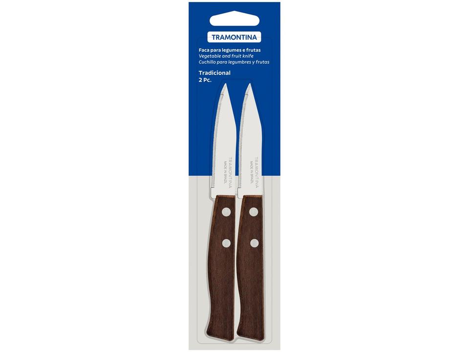 Jogo de Facas Tramontina Inox Tradicional 22270203 2 Peças - 3