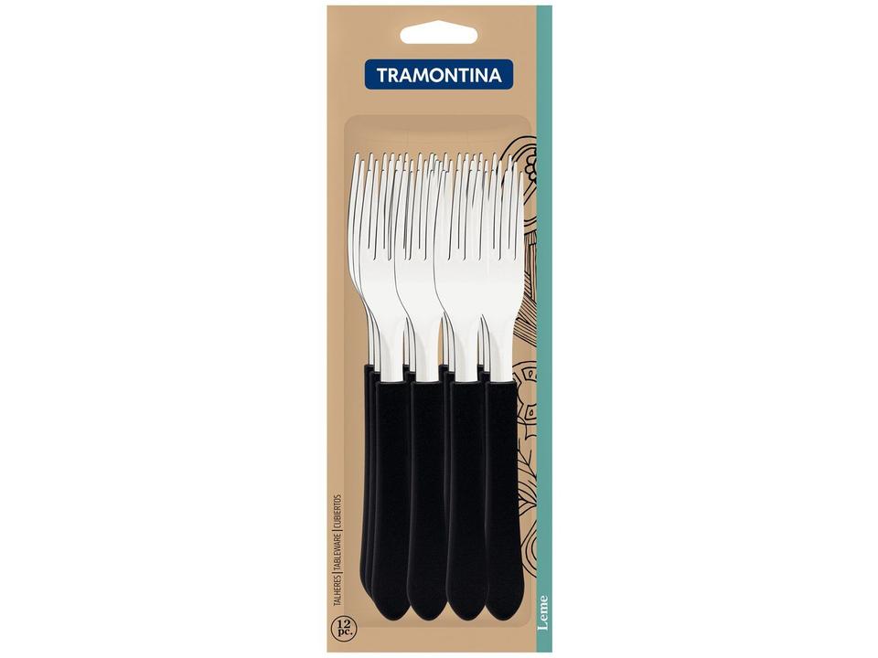 Jogo de Garfos de Mesa Tramontina Inox Leme 12 Peças - 2