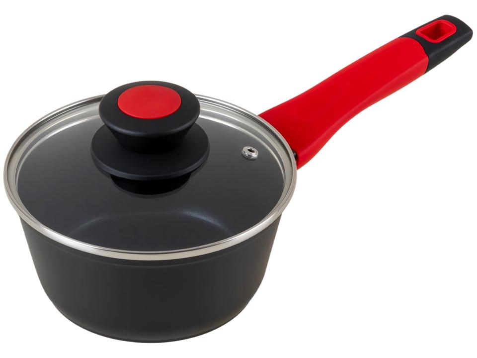 Jogo de Panelas Bergner Antiaderente de Alumínio Preto 4 Peças Chroma - 6