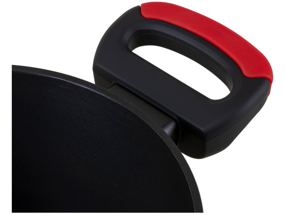 Jogo de Panelas Bergner Antiaderente de Alumínio Preto 4 Peças Chroma - 8