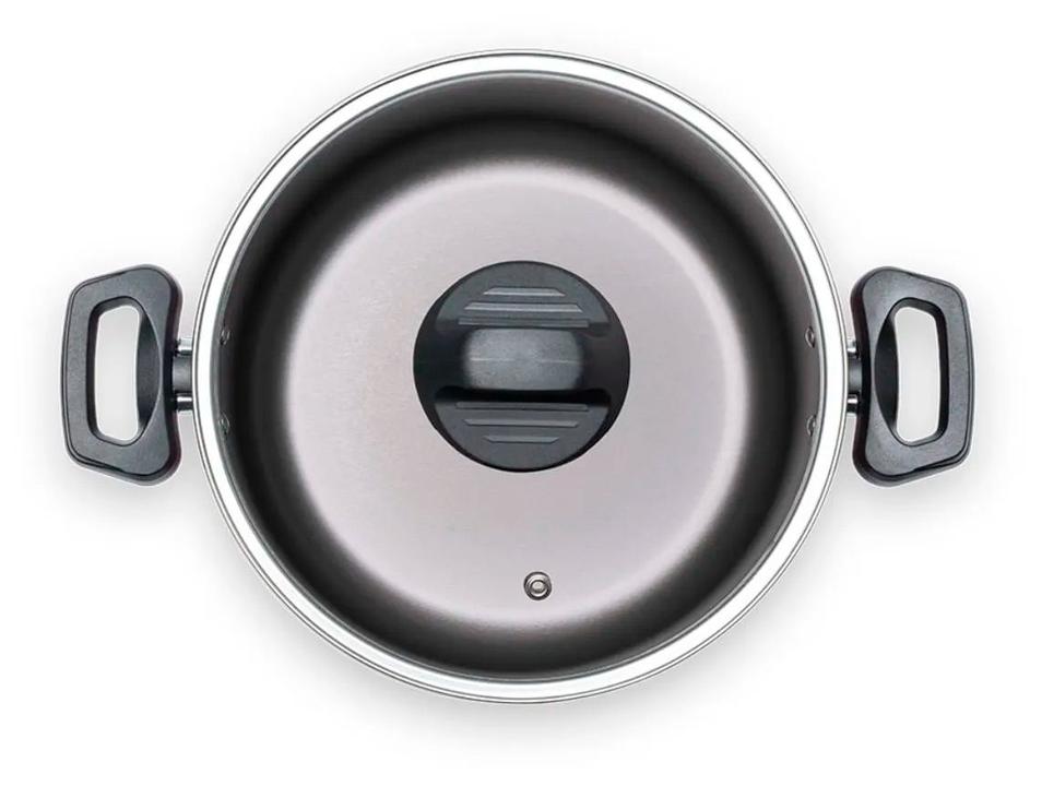 Jogo de Panelas Brinox Antiaderente de Alumínio Vermelho 5 Peças Ruby - 6