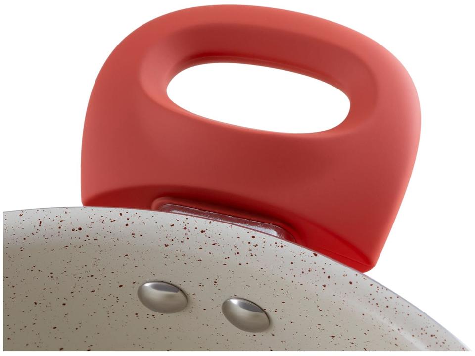 Jogo de Panelas Brinox de Alumínio Rosé 8 Peças Easy - 8