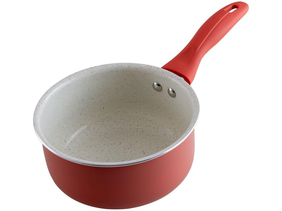 Jogo de Panelas Brinox de Alumínio Rosé 8 Peças Easy - 6