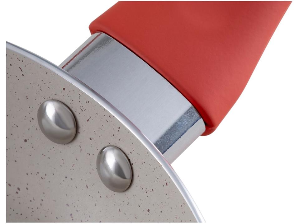 Jogo de Panelas Brinox de Alumínio Rosé 8 Peças Easy - 10