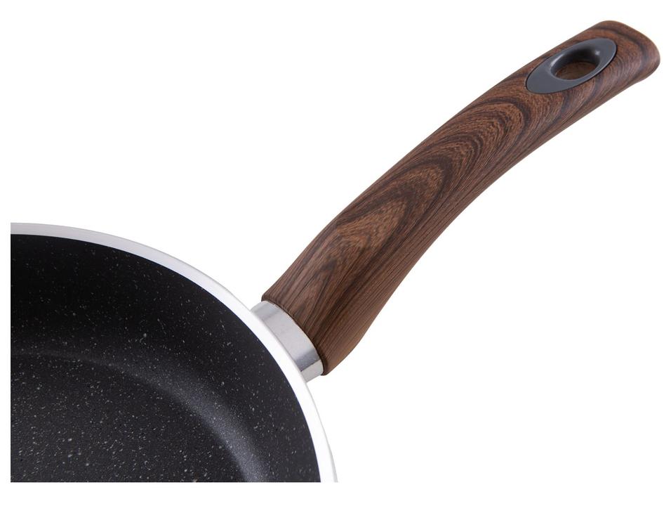 Jogo de Panelas Brinox de Alumínio Stone&Wood Cinza 5 Peças Optima - 8