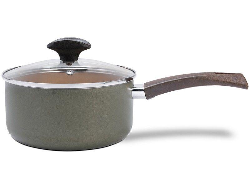 Jogo de Panelas Brinox de Alumínio Verde 5 Peças - 5