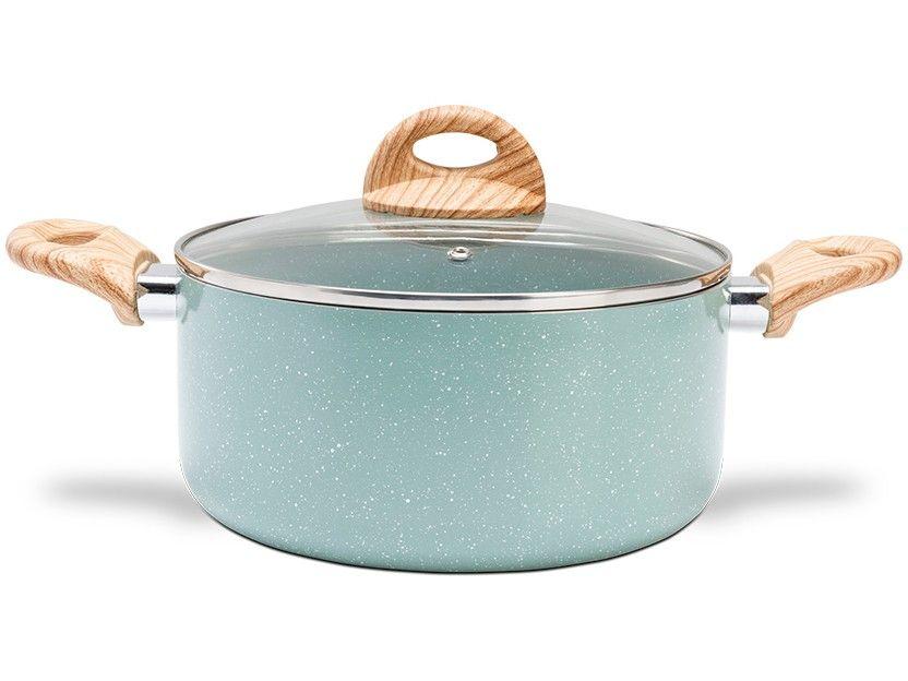 Jogo de Panelas Brinox de Alumínio Verde 6 Peças - 2