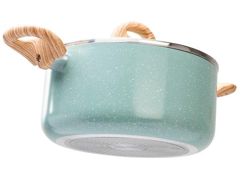 Jogo de Panelas Brinox de Alumínio Verde 6 Peças - 14