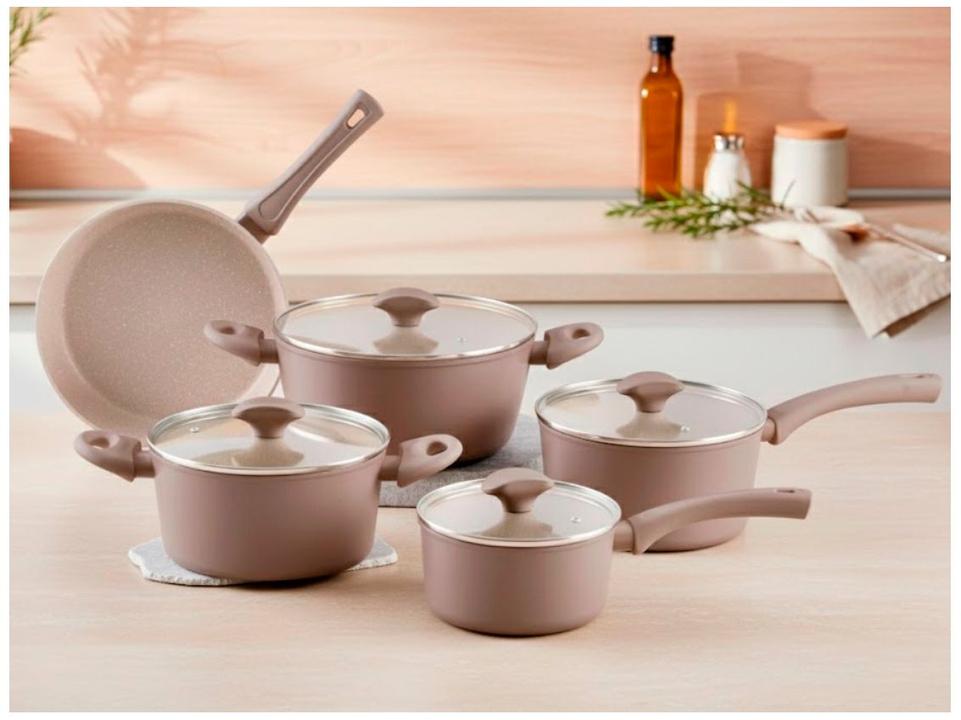 Jogo de Panelas Brinox Mocha Mousse 5 Peças Optima Ceramic Life - 4