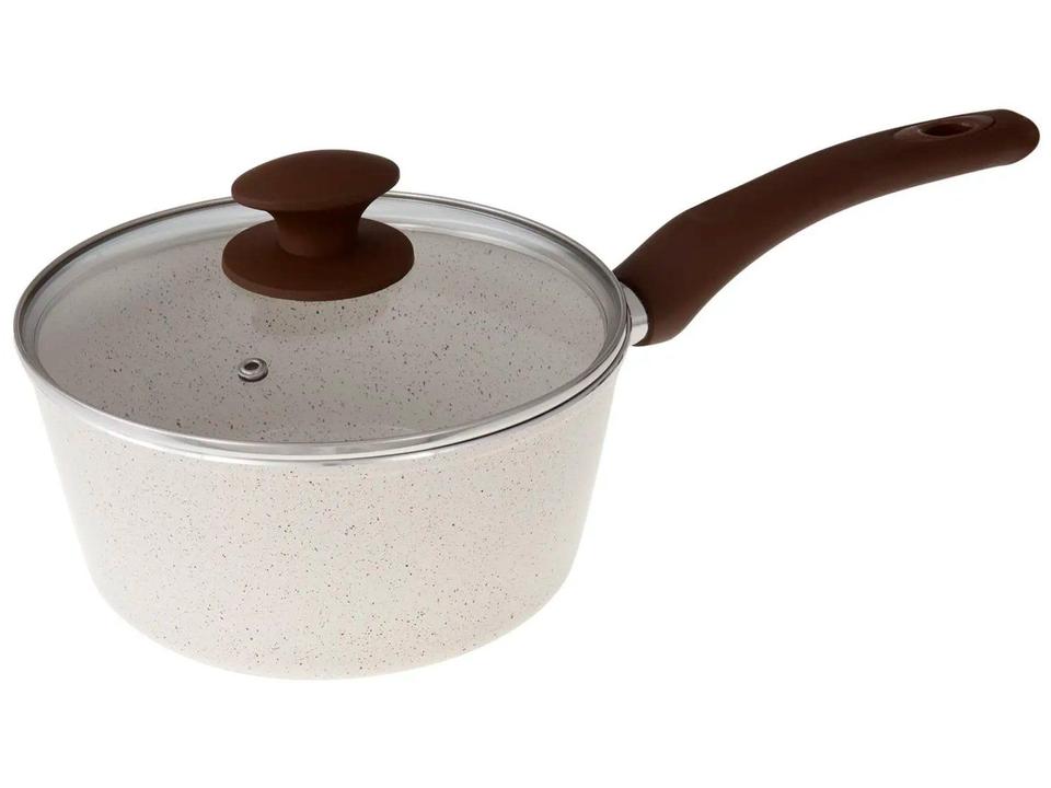 Jogo de Panelas Brinox Revestimento Cerâmico de Alumínio Vanilla 5 Peças Optima CeramicLife - 11
