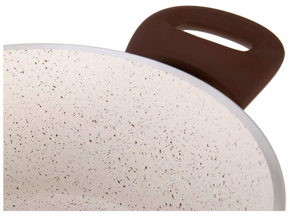 Jogo de Panelas Brinox Revestimento Cerâmico de Alumínio Vanilla 5 Peças Optima CeramicLife - 18
