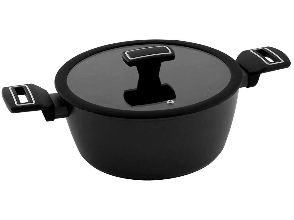 Jogo de Panelas Brinox Revestimento Cerâmico Preto 5 Peças Carbon Ceramic Life - 14