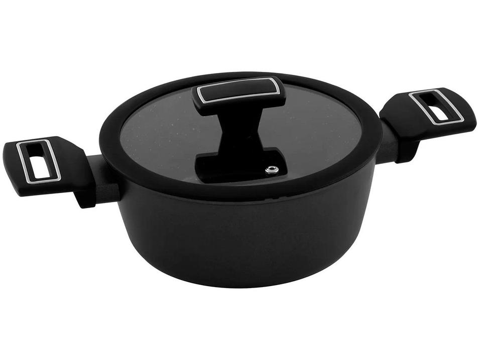 Jogo de Panelas Brinox Revestimento Cerâmico Preto 5 Peças Carbon Ceramic Life - 9