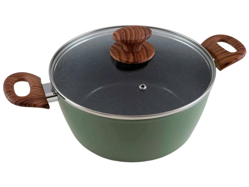 Jogo de Panelas Brinox Verde Olive 5 Peças - 8