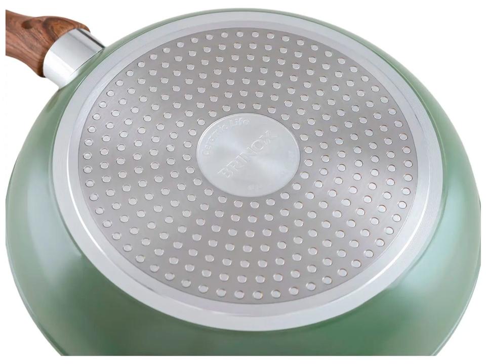 Jogo de Panelas Brinox Verde Olive 5 Peças - 11