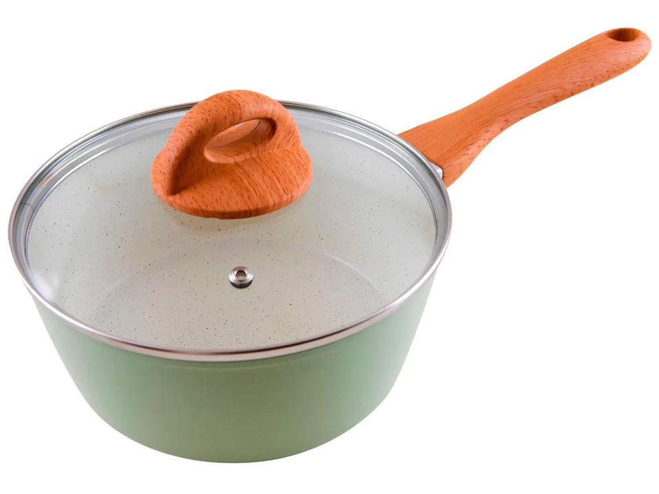 Jogo de Panelas Brinox Verde Pistache 5 Peças Optima Ceramic Life - 7