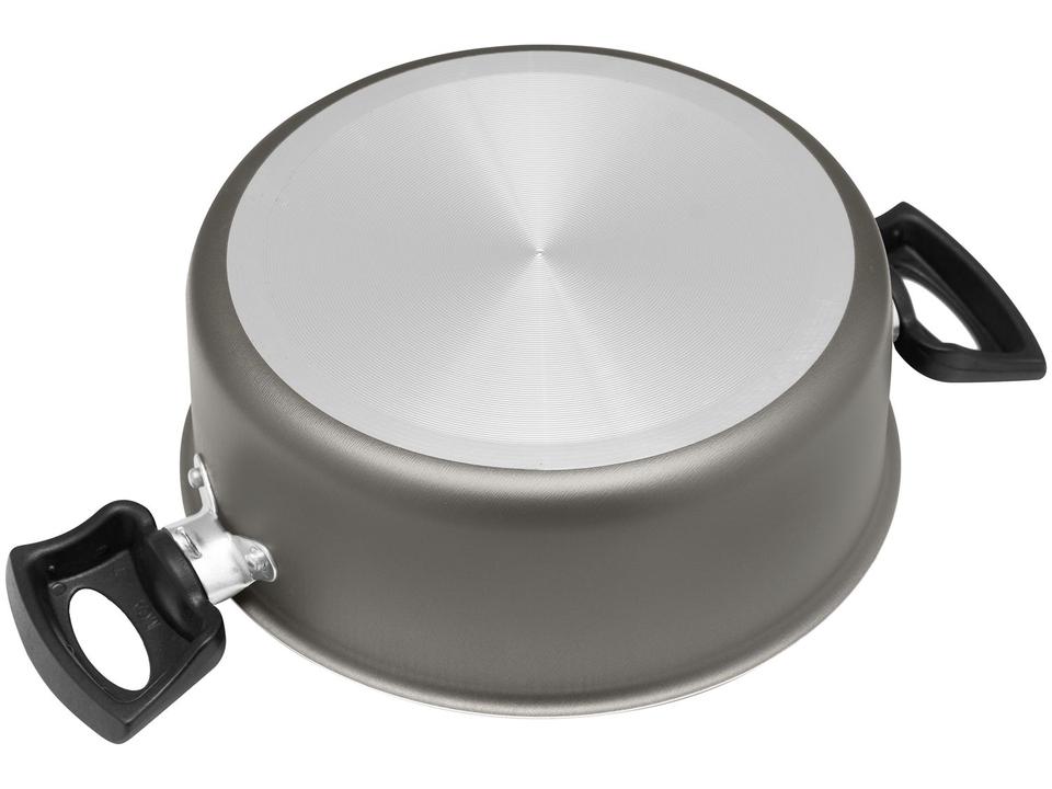 Jogo de Panelas Eirilar Antiaderente de Alumínio Grafite 12 Peças Facility - 16