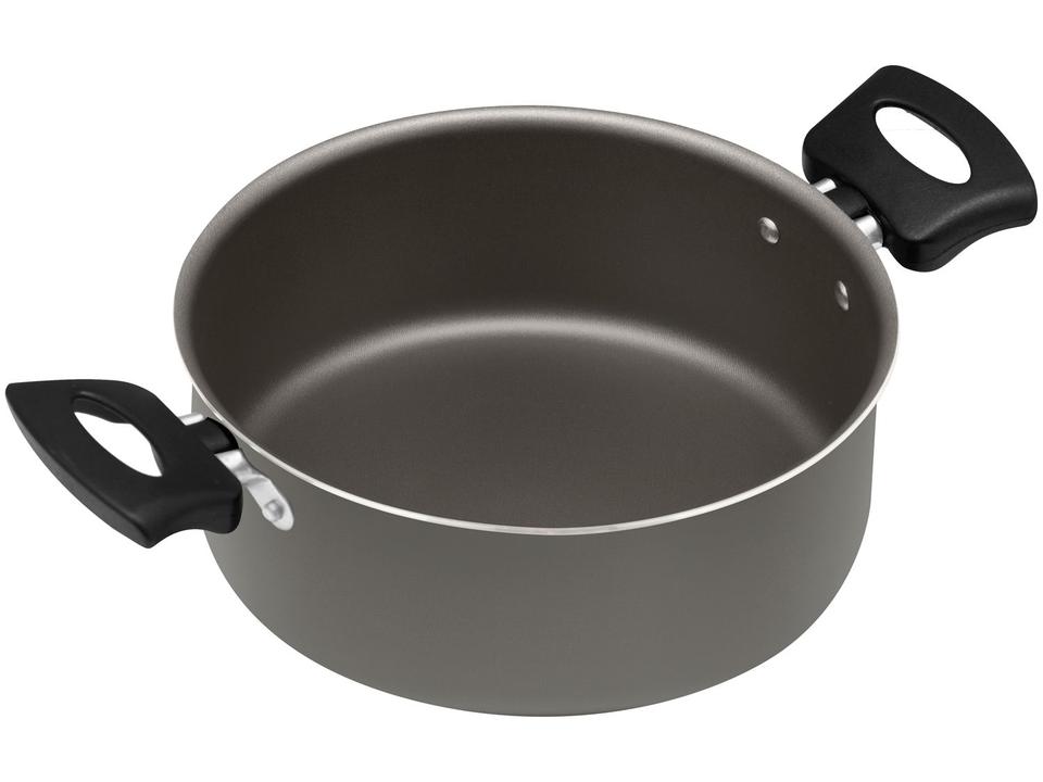 Jogo de Panelas Eirilar Antiaderente de Alumínio Grafite 12 Peças Facility - 15