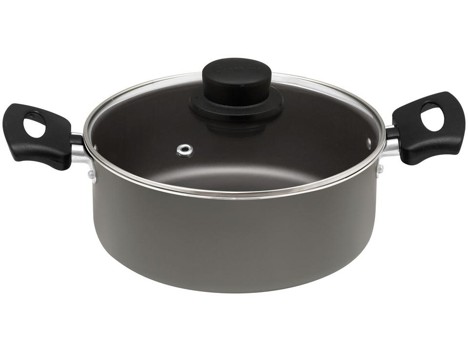 Jogo de Panelas Eirilar Antiaderente de Alumínio Grafite 12 Peças Facility - 3