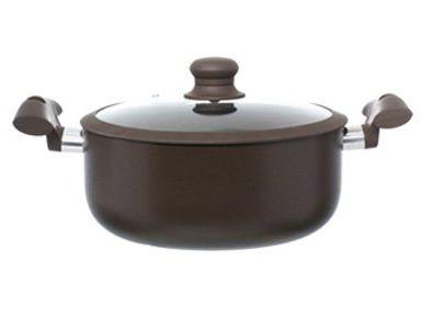 Jogo de Panelas Hauskraft Antiaderente de Alumínio Marrom 5 Peças Carmin - 2