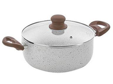 Jogo de Panelas Hauskraft Antiaderente de Alumínio Vanilla 5 Peças Florença - 5