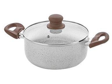 Jogo de Panelas Hauskraft Antiaderente de Alumínio Vanilla 5 Peças Florença - 2