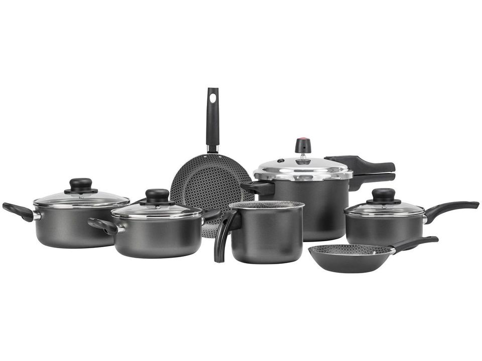 Jogo de Panelas Multiflon Antiaderente de Alumínio - 3