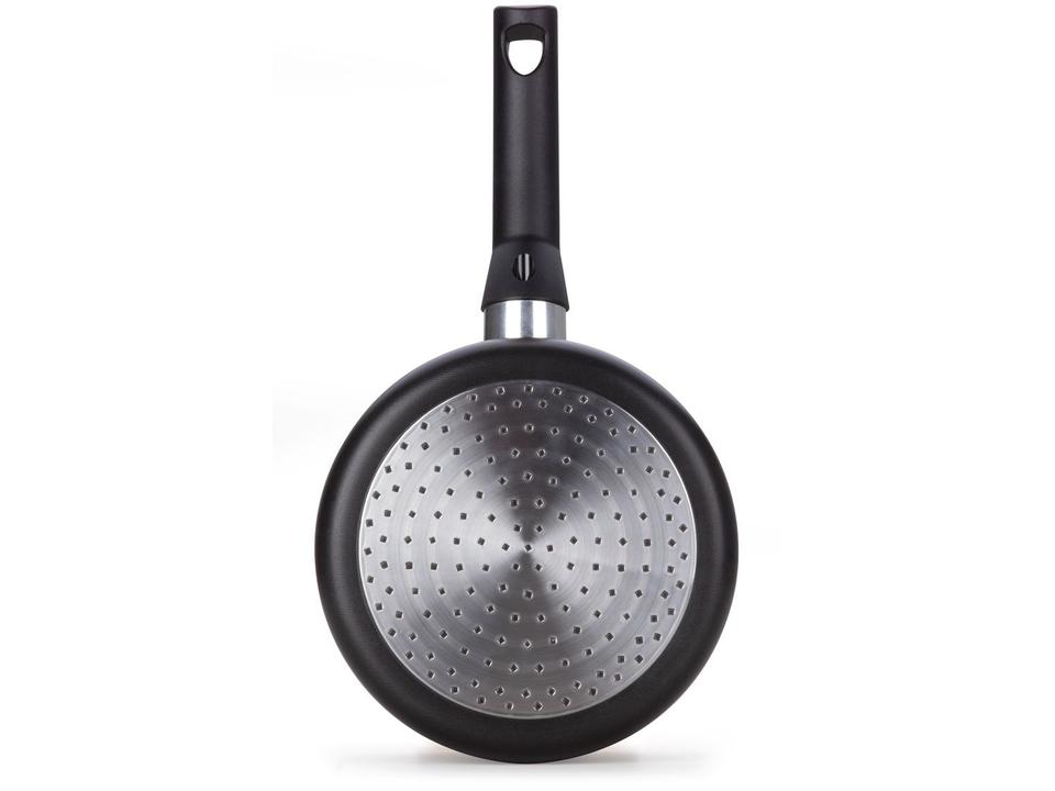 Jogo de Panelas Multiflon Antiaderente de Alumínio Preto 5 Peças Induct+ - 4