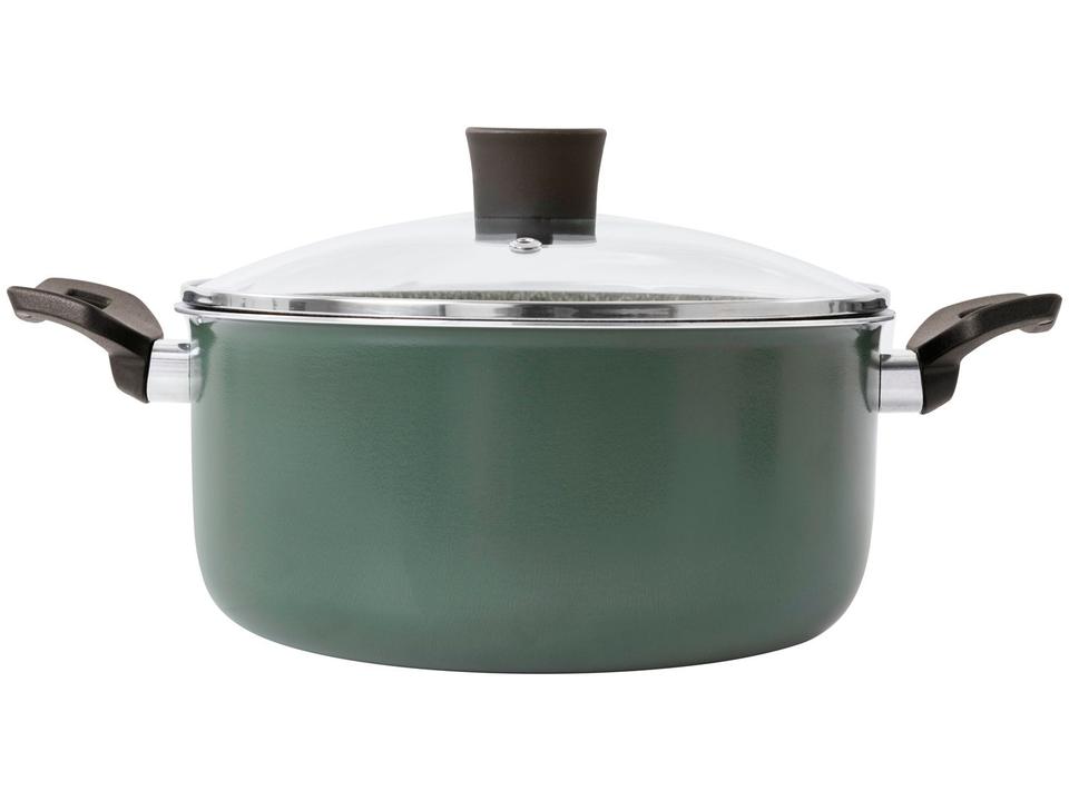 Jogo de Panelas Multiflon Antiaderente de Alumínio Verde 5 Peças Ekó - 5