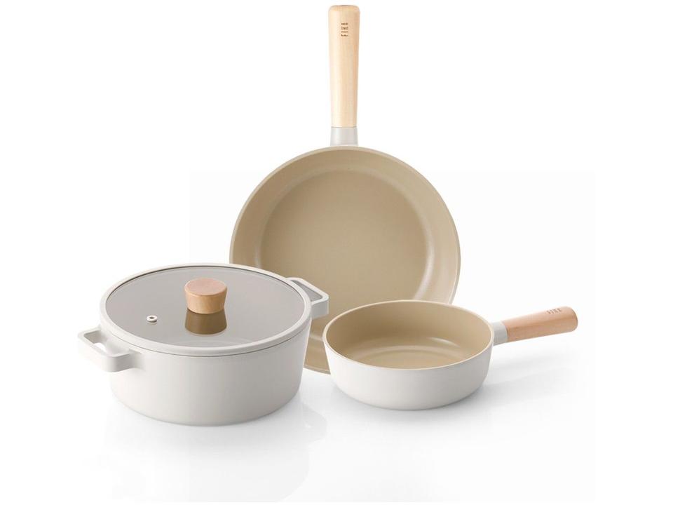 Jogo de Panelas Neoflam Revestimento Cerâmico de Alumínio 5 Peças Fika - 7